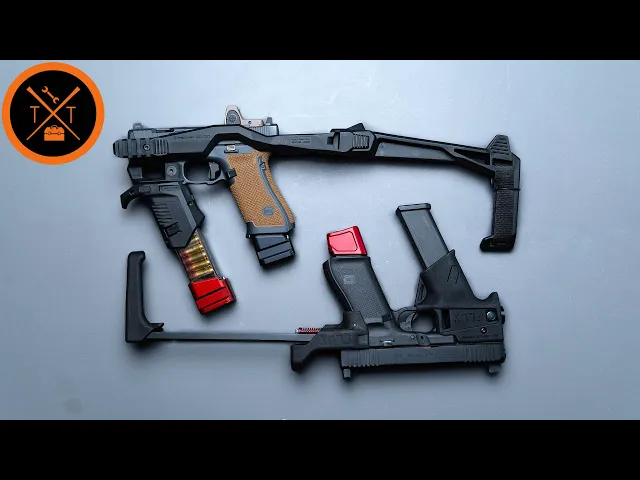 stoopid cheap glock carbine vs. expensive